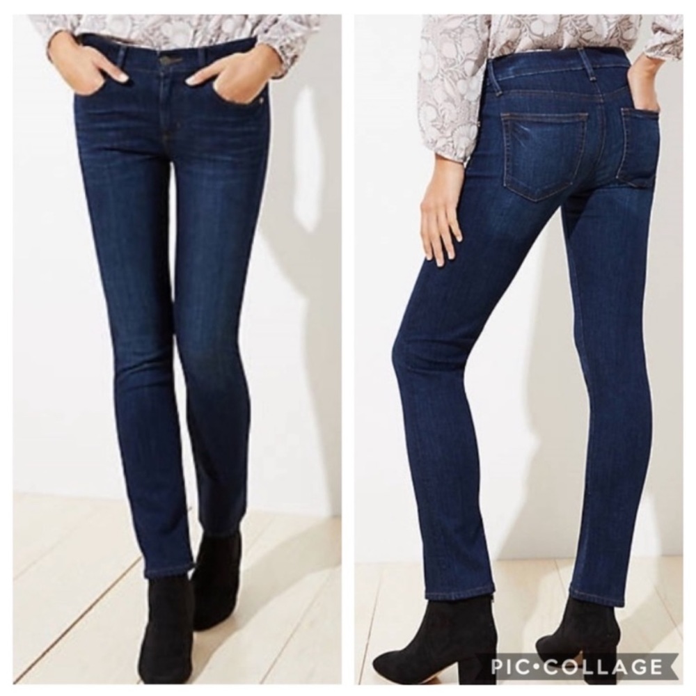 Loft Straight Jeans NWT
